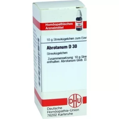 ABROTANUM D 30 glóbulos, 10 g