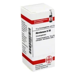 ABROTANUM D 30 glóbulos, 10 g