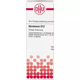 ABROTANUM Diluição D 12, 20 ml