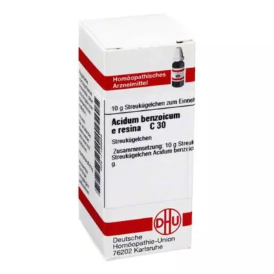 DHU Ácido benzoico e res.C 30, 10g DHU Ácido benzoico e res.C 30, 10g