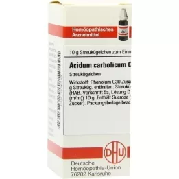 ACIDUM CARBOLICUM C 30 glóbulos, 10 g