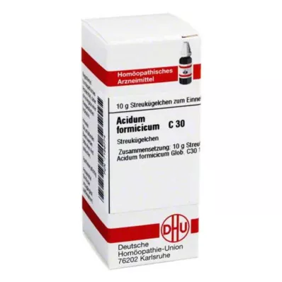DHU Acidum formicicum C 30 glóbulos, 10 g DHU Acidum formicicum C 30 glóbulos, 10 g
