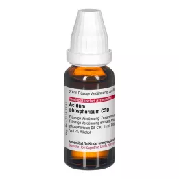 ACIDUM PHOSPHORICUM Diluição C 30, 20 ml
