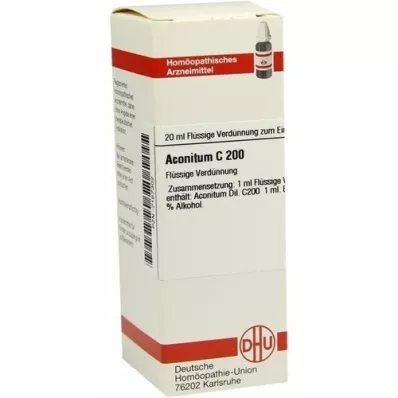 ACONITUM Diluição C 200, 20 ml