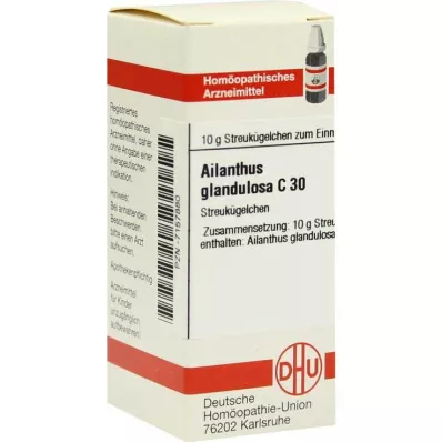 DHU Glândula de Ailanthus.C 30 glóbulos, 10 g DHU Glândula de Ailanthus.C 30 glóbulos, 10 g