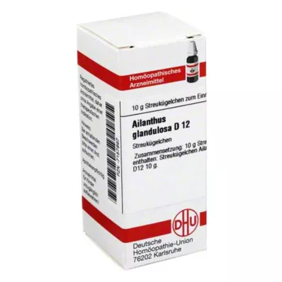 DHU Glândula de Ailanthus.D 12 glóbulos, 10 g DHU Glândula de Ailanthus.D 12 glóbulos, 10 g