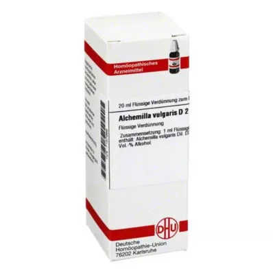 ALCHEMILLA VULGARIS Diluição D 2, 20 ml ALCHEMILLA VULGARIS Diluição D 2, 20 ml