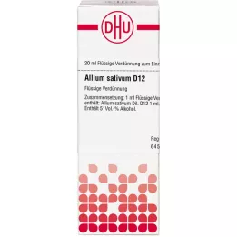 ALLIUM SATIVUM Diluição D 12, 20 ml