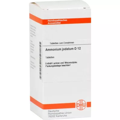 AMMONIUM JODATUM D 12 Comprimidos, 80 Cápsulas AMMONIUM JODATUM D 12 Comprimidos, 80 Cápsulas