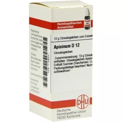 APISINUM D 12 glóbulos, 10 g