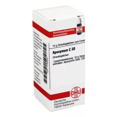 DHU Apocynum C 30 glóbulos, 10 g DHU Apocynum C 30 glóbulos, 10 g