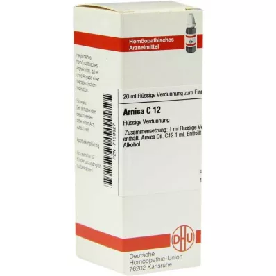 ARNICA Diluição C 12, 20 ml ARNICA Diluição C 12, 20 ml