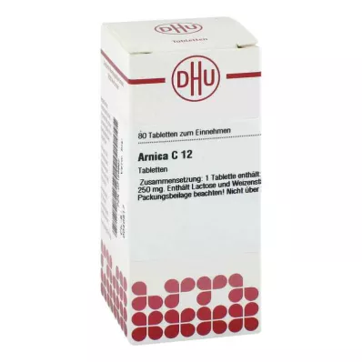 ARNICA C 12 comprimidos, 80 unidades ARNICA C 12 comprimidos, 80 unidades