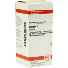 ARNICA C 5 Comprimidos, 80 Cápsulas