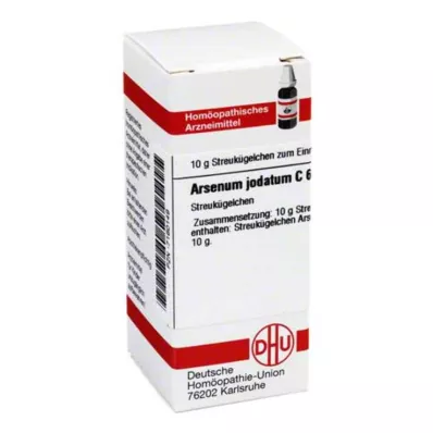 ARSENUM JODATUM C 6 glóbulos, 10 g ARSENUM JODATUM C 6 glóbulos, 10 g