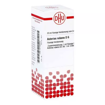 ASTERIAS RUBENS Diluição D 6, 20 ml
