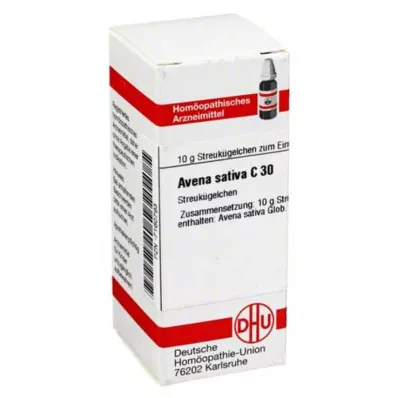 DHU Avena sativa C 30 glóbulos, 10 g DHU Avena sativa C 30 glóbulos, 10 g