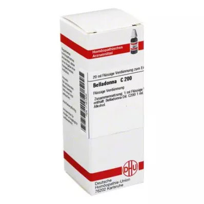 BELLADONNA Diluição C 200, 20 ml