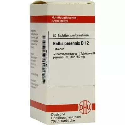BELLIS PERENNIS D 12 Comprimidos, 80 Cápsulas