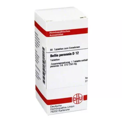 BELLIS PERENNIS D 12 Comprimidos, 80 Cápsulas BELLIS PERENNIS D 12 Comprimidos, 80 Cápsulas