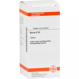 BORAX D 30 Comprimidos, 80 Cápsulas