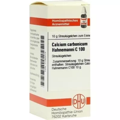 CALCIUM CARBONICUM Hahnemanni C 100 glóbulos, 10 g