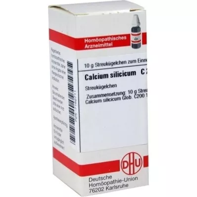 CALCIUM SILICICUM C 200 glóbulos, 10 g