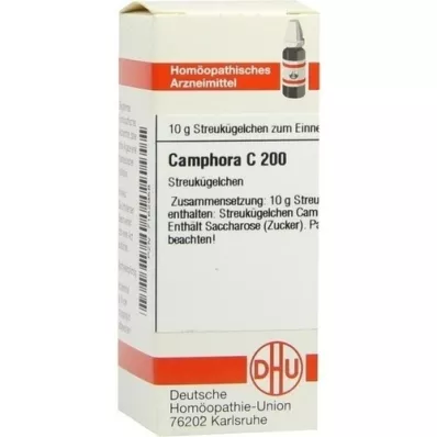 CAMPHORA C 200 glóbulos, 10 g