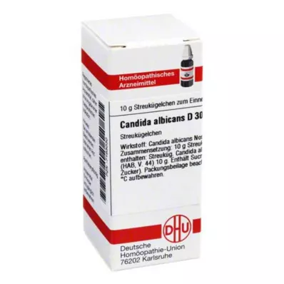 CANDIDA ALBICANS D 30 glóbulos, 10 g CANDIDA ALBICANS D 30 glóbulos, 10 g