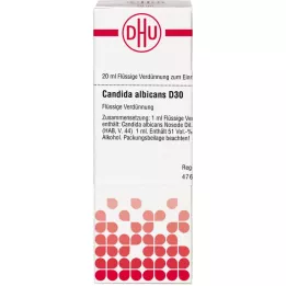 CANDIDA ALBICANS Diluição D 30, 20 ml