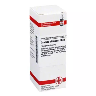 CANDIDA ALBICANS Diluição D 30, 20 ml