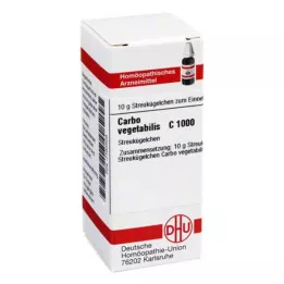 CARBO VEGETABILIS C 1000 glóbulos, 10 g