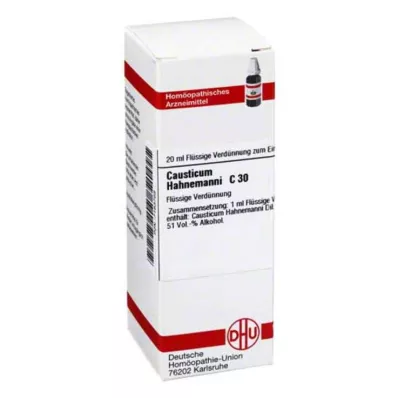 CAUSTICUM HAHNEMANNI Diluição C 30, 20 ml
