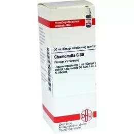 CHAMOMILLA Diluição C 30, 20 ml