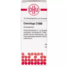 CIMICIFUGA C 1000 glóbulos, 10 g