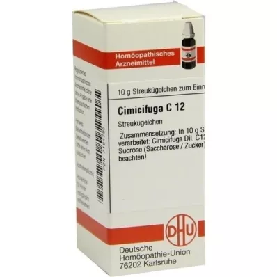 CIMICIFUGA C 12 glóbulos, 10 g