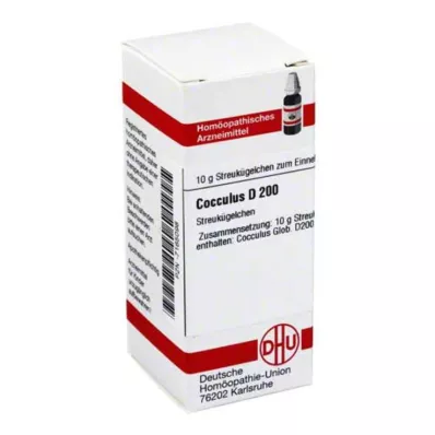 COCCULUS D 200 glóbulos, 10 g COCCULUS D 200 glóbulos, 10 g