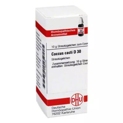 COCCUS cactos D 30 glóbulos, 10 g COCCUS cactos D 30 glóbulos, 10 g