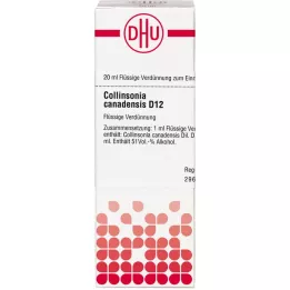 COLLINSONIA CANADENSIS Diluição D 12, 20 ml