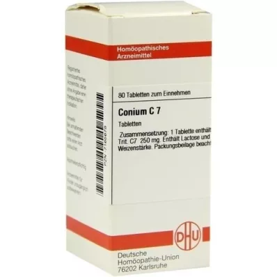 CONIUM C 7 Comprimidos, 80 Cápsulas