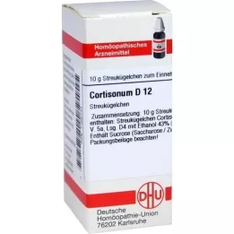 CORTISONUM D 12 glóbulos, 10 g
