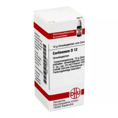 DHU Cortisonum D 12 glóbulos, 10 g DHU Cortisonum D 12 glóbulos, 10 g