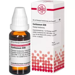 CORTISONUM Diluição D 30, 20 ml