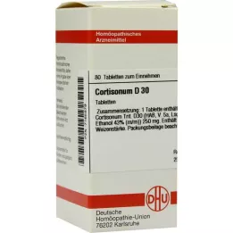 CORTISONUM D 30 Comprimidos, 80 Cápsulas