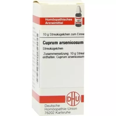 CUPRUM ARSENICOSUM C 200 glóbulos, 10 g