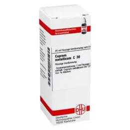 CUPRUM METALLICUM Diluição C 30, 20 ml
