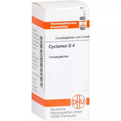 DHU Cyclamen D 4 glóbulos, 10 g DHU Cyclamen D 4 glóbulos, 10 g