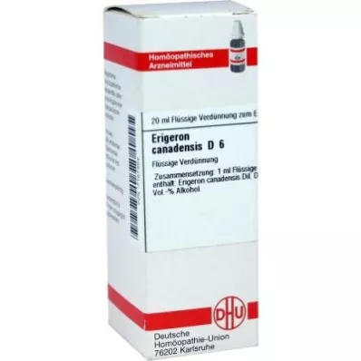 ERIGERON CANADENSIS Diluição D 6, 20 ml