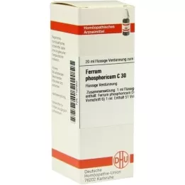 FERRUM PHOSPHORICUM Diluição C 30, 20 ml