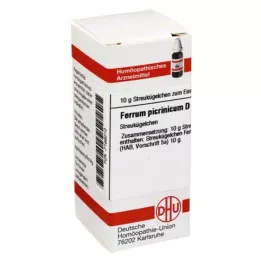 FERRUM PICRINICUM D 6 glóbulos, 10 g